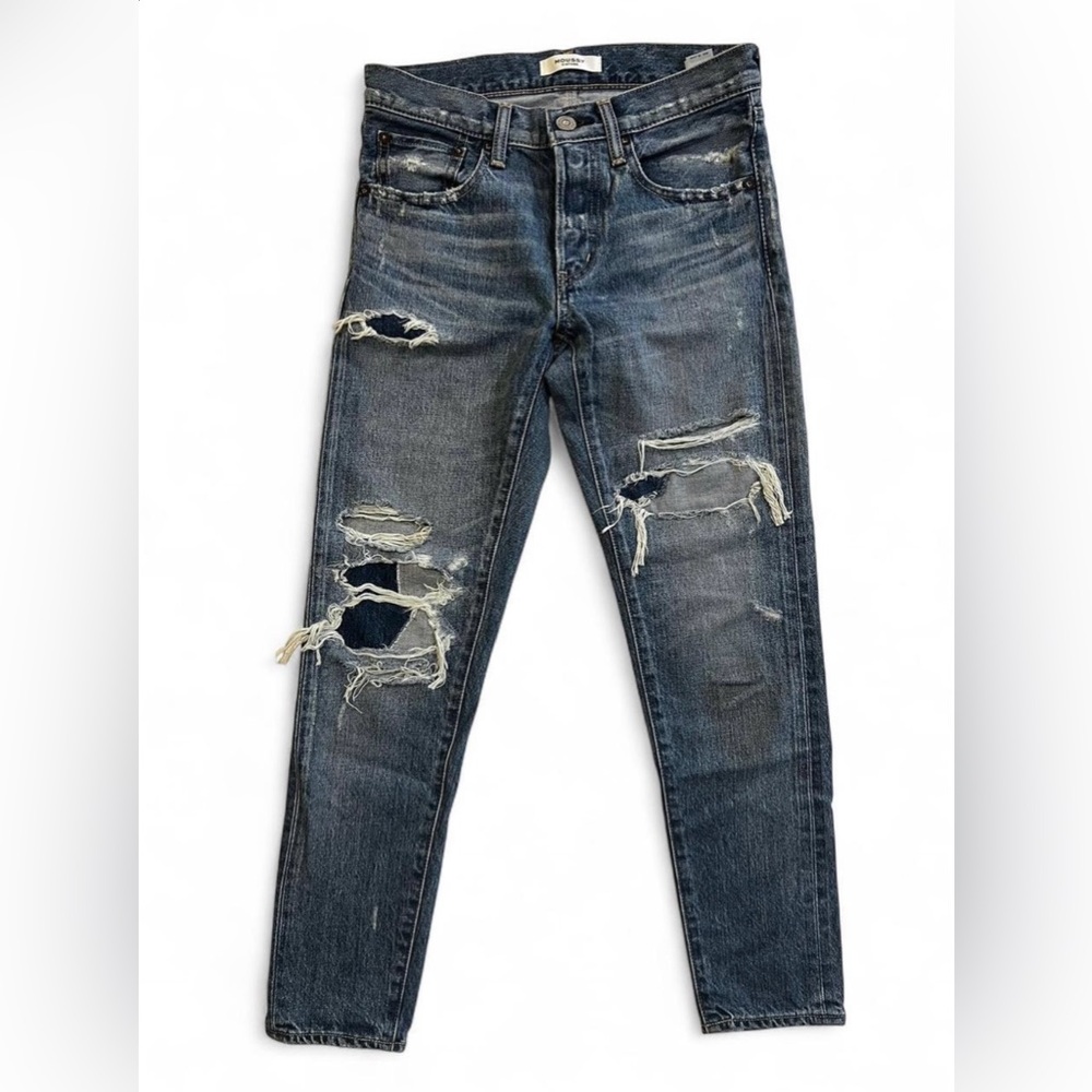 Moussy vintage blue japanese denim